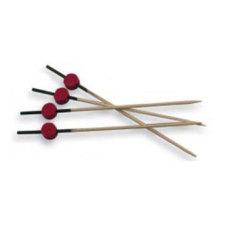 Picks rojo y negro 12 cm