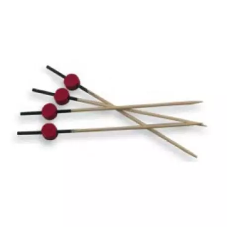 Picks rojo y negro 12 cm