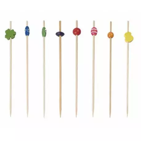 Picks decorados 12 cm